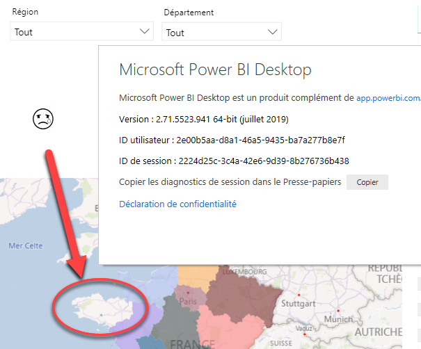 Curious results with Bing map region on different ... - Microsoft ...