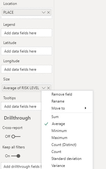 Map Visualization Legend Measure - Microsoft Fabric Community