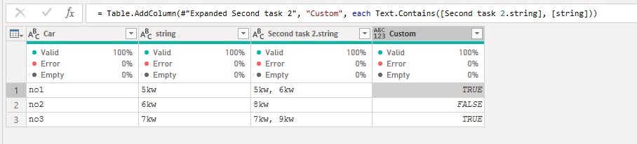 Compare to tables, one with strings and one withou... - Microsoft ...