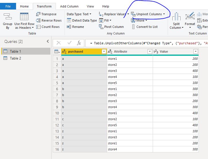 Solved: Calculating multiple columns from two different ta ...