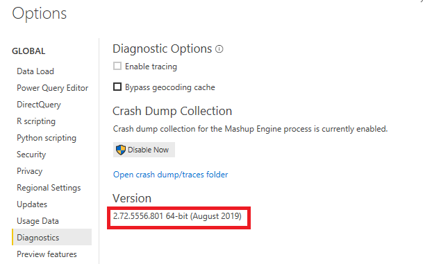 Solved: August 2019 Release Setup not working - Microsoft Fabric Community