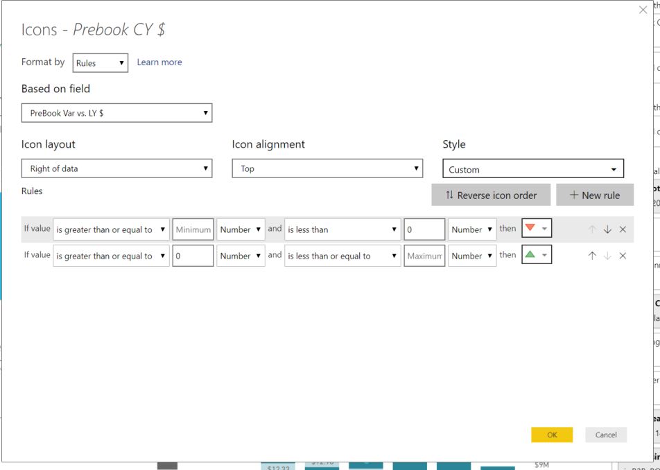 Icon Conditional Formatting Editor Bug? - Microsoft Fabric Community