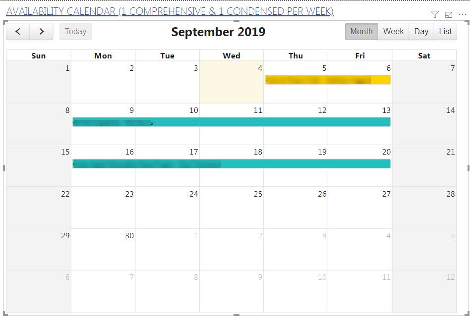 MAQ Software Calendar