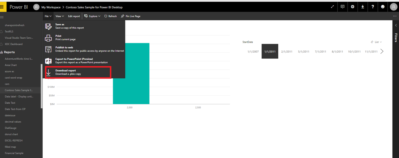 Report/Dashboard save before refresh - Microsoft Fabric Community