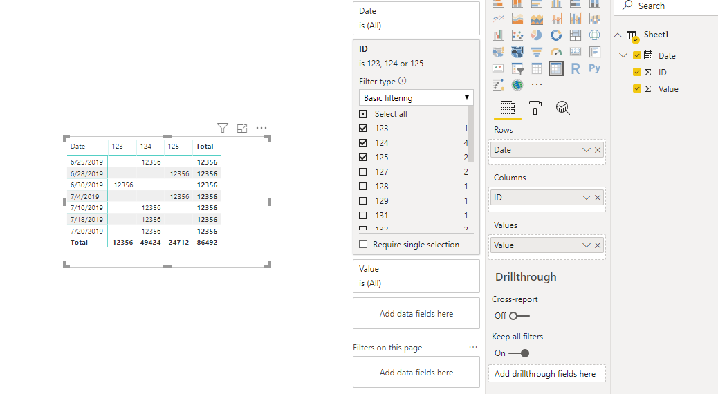 Solved dax if value is blank then put value else put valu 