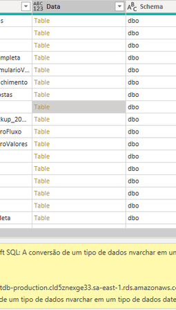 Exemplo de estratificação da table direto na fonte do SQL