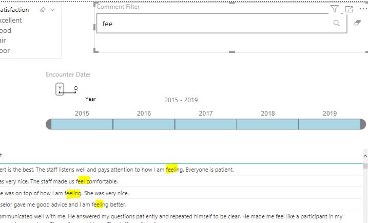 Text Filter - Match the whole - Microsoft Fabric Community