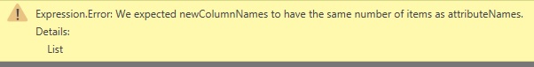 Expression.Error: The column '' of the table wasn'... - Microsoft ...