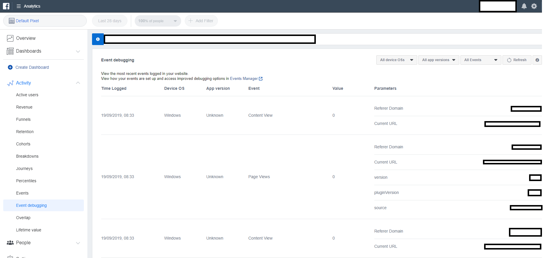 Transaction Level data from Facebook analytics - Microsoft Fabric Community