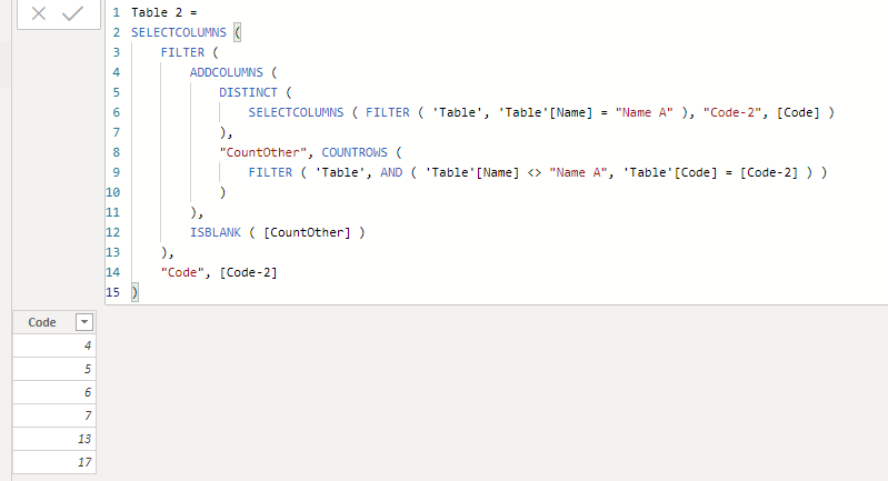 Solved: Find Distinct Data - Based On Two Columns - Microsoft Fabric ...