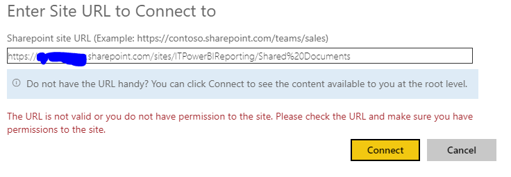 Get Data from Sharepoint issue - Microsoft Fabric Community