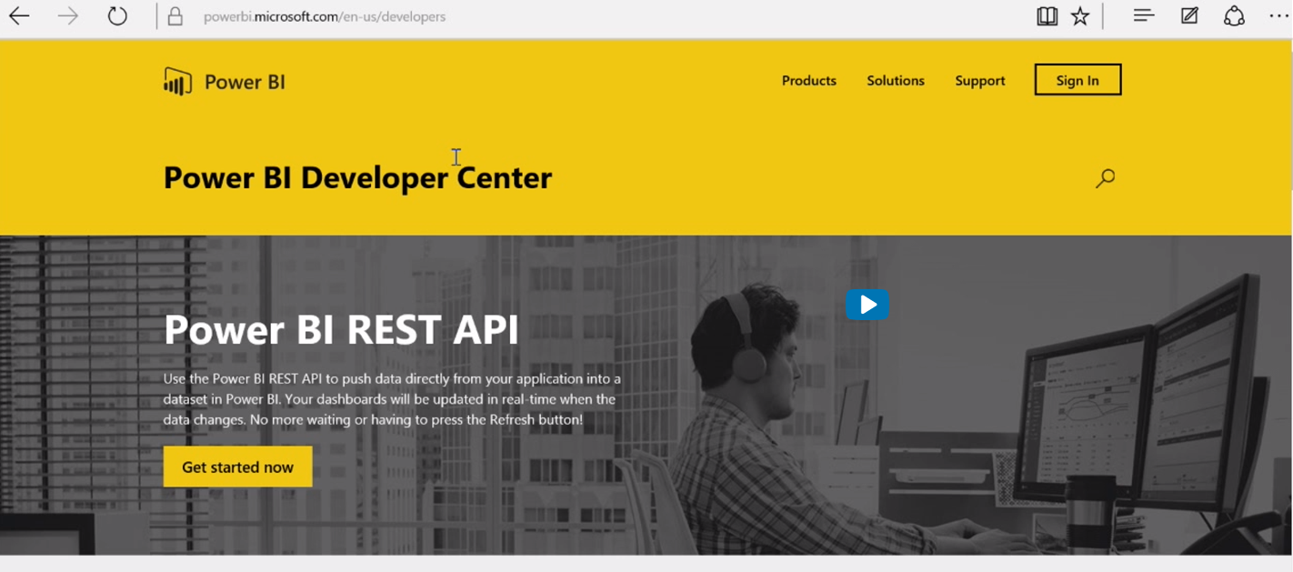 Problems logging into the power bi developer area - Microsoft Fabric ...