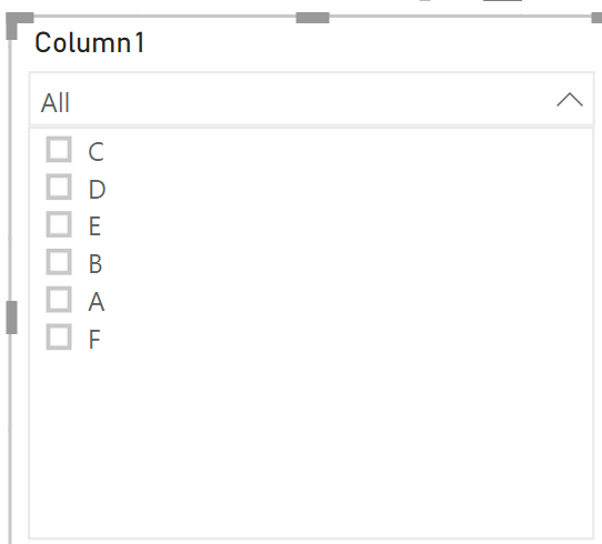 Re: Sort Order issue with slicer visual - Microsoft Fabric Community