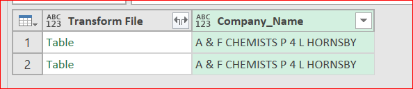 second column to contain the name , of course different name based on the value of the cells in the headers