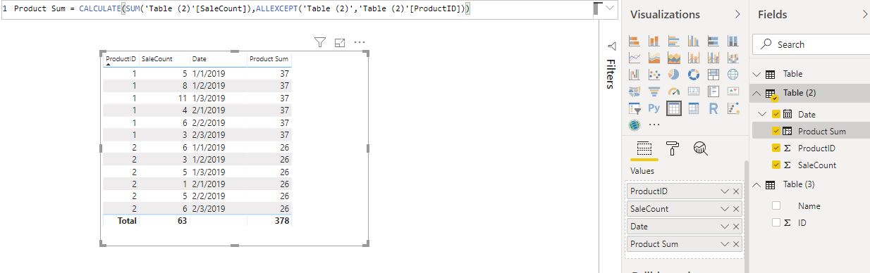 Solved: Calculated column with sum per month by product - Microsoft ...