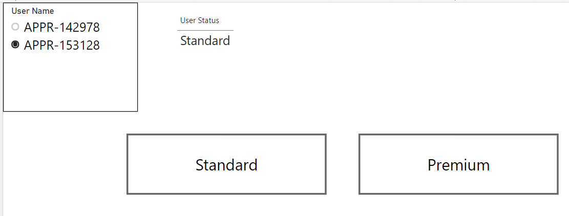 Show hide buttons based on data - Microsoft Fabric Community