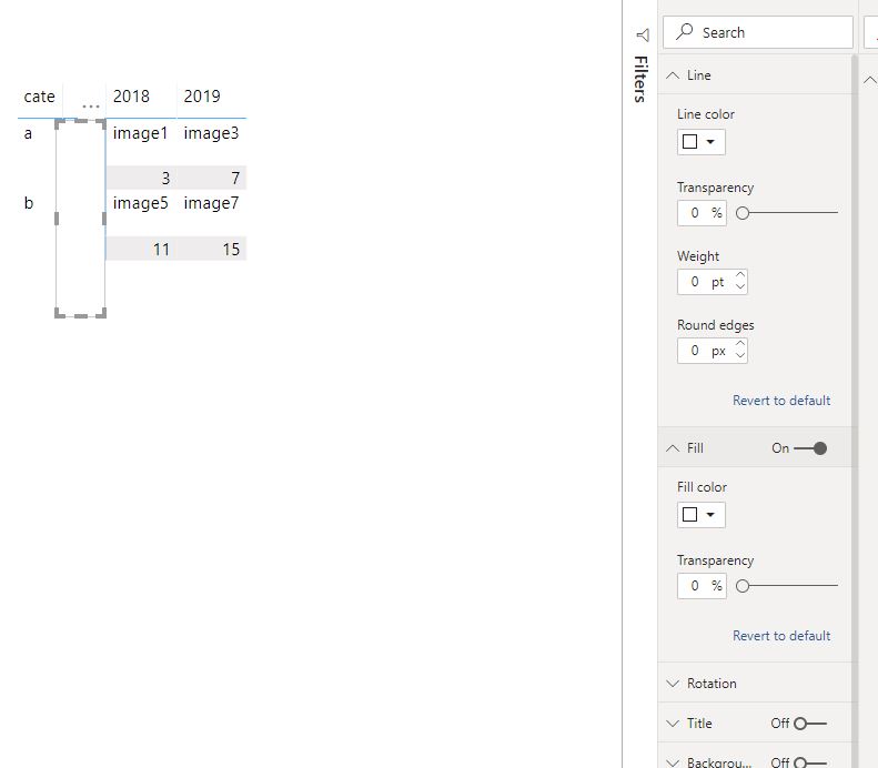 Matrix visual with multiples values : How to remov... - Microsoft ...