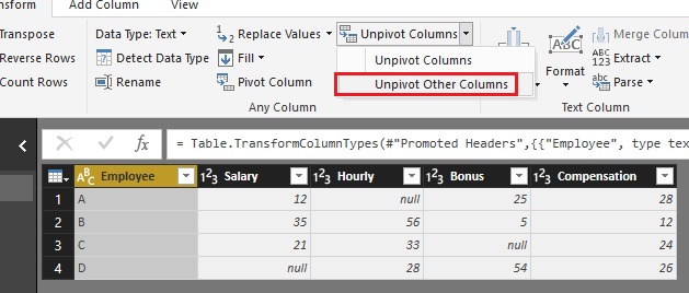 Solved: Re: Pivot table - Microsoft Fabric Community