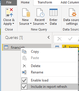 Solved: Data does not load from query editor to data view - Microsoft ...