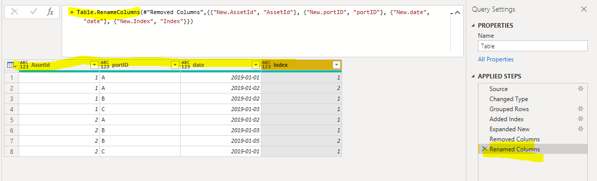 Solved: Count all previous Rows (Change formula from DAX t ...