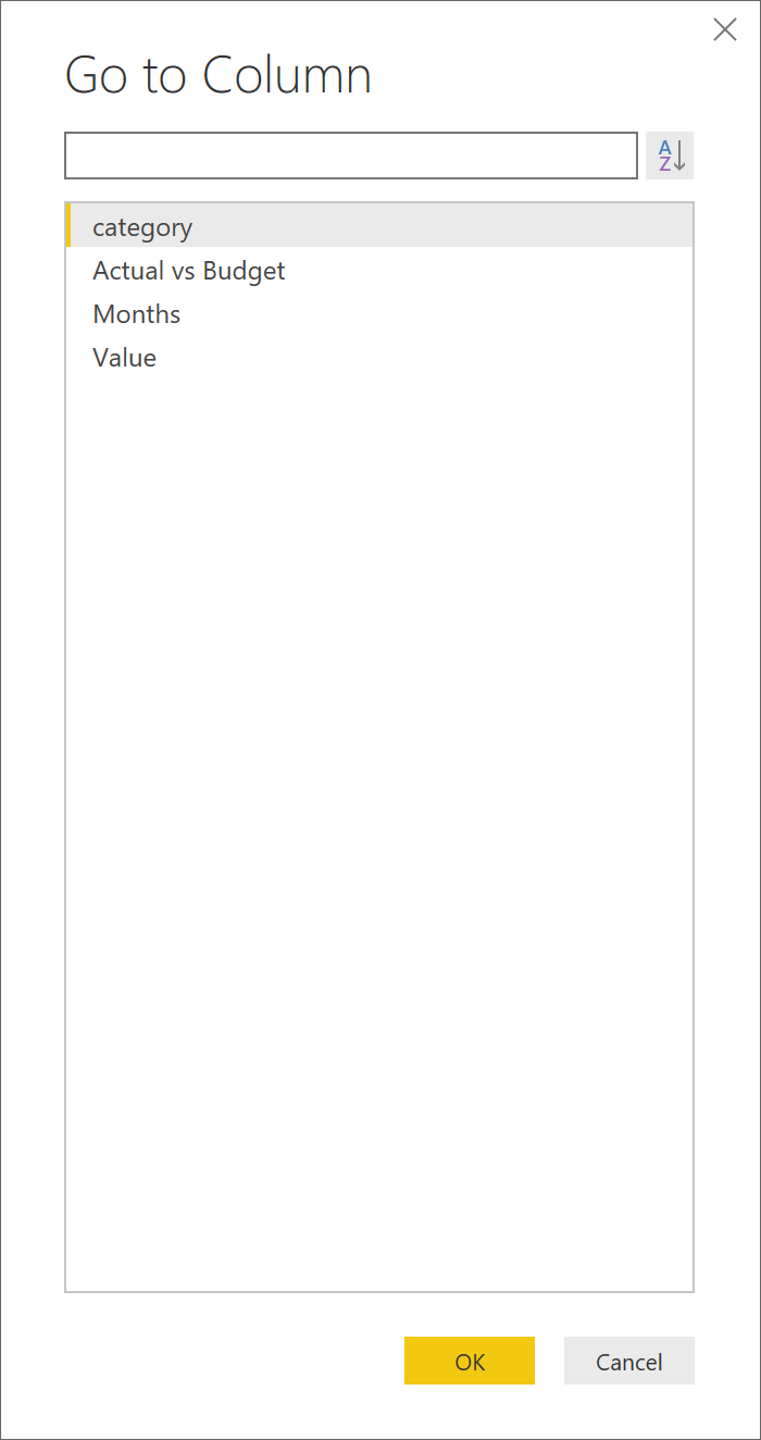 Solved: How to navigate to a column when I have hundreds o ...