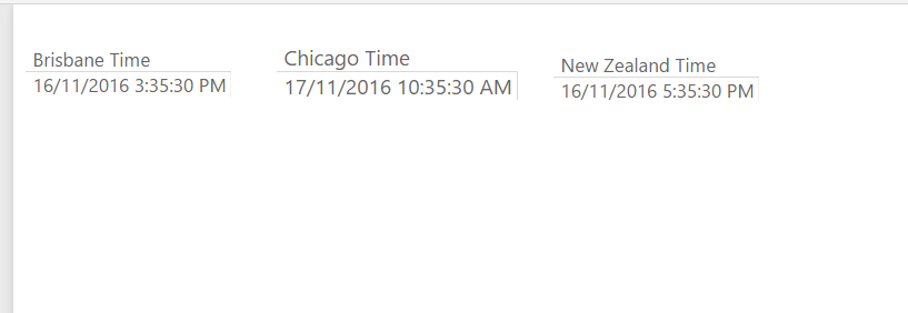 Solved: Current time + current times around the world - Microsoft ...