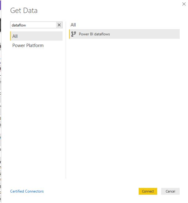 Solved: Connect to dataflow from PowerBI Desktop - Microsoft Fabric ...
