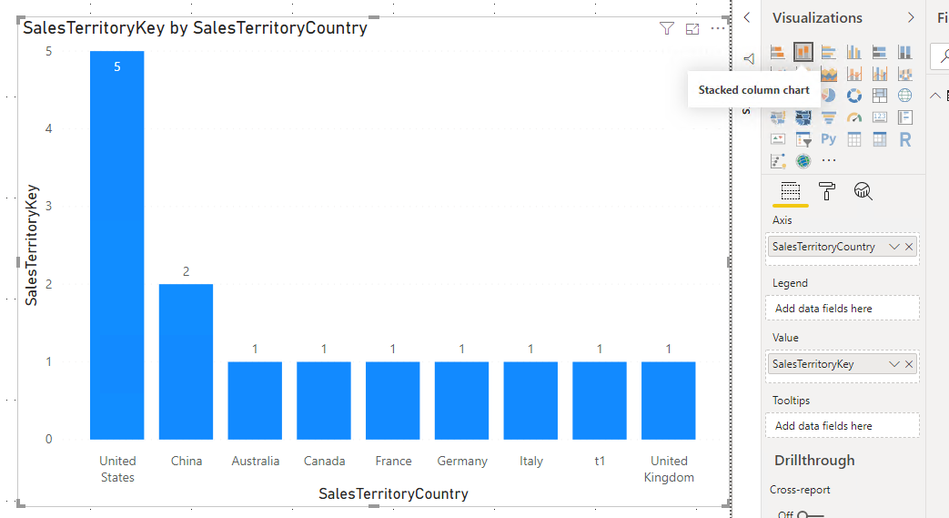 Solved: 100% Stacked chart with values k% - Microsoft Fabric Community