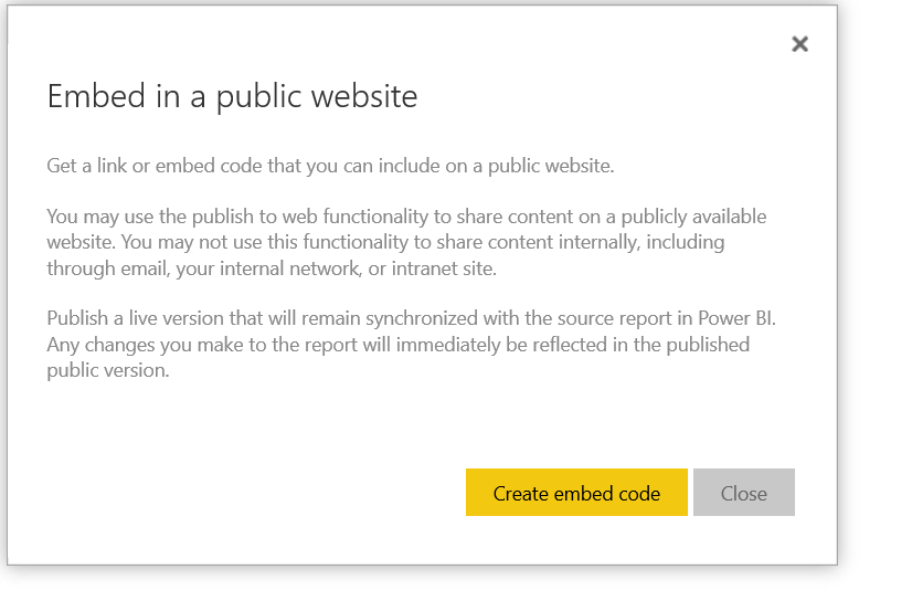Solved: Publish to public - Microsoft Fabric Community