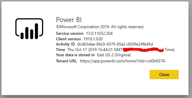 Dynamic Header via Textbox gone blank - Microsoft Fabric Community