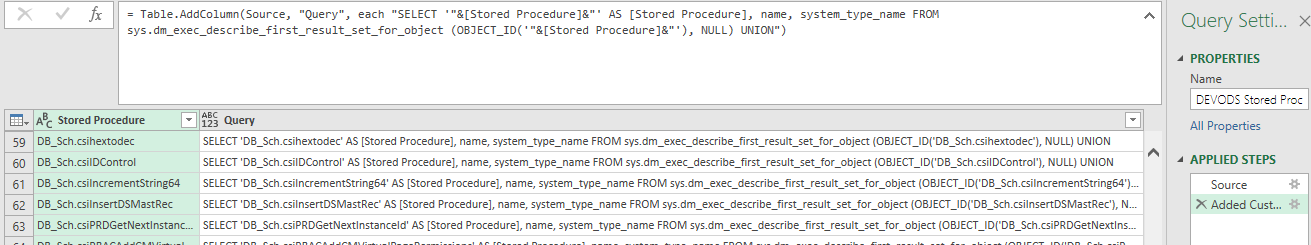 Create SQL query from string in multiple rows. - Microsoft Fabric Community