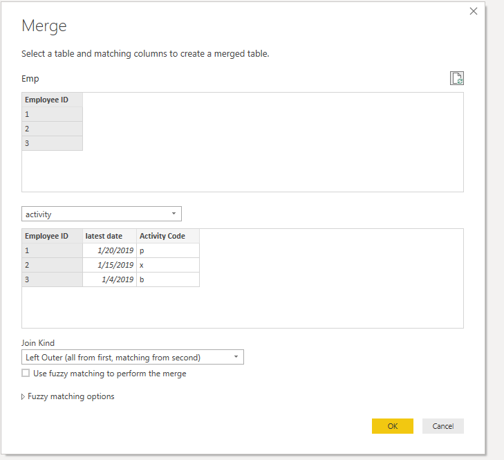 Solved: Merge tables based on date - Microsoft Fabric Community