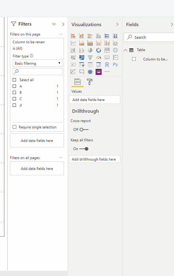 Solved: Re: Rename a column in report level filter - Microsoft Fabric ...