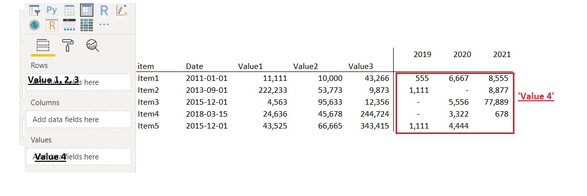 Solved: Measures on Matrix - Microsoft Fabric Community