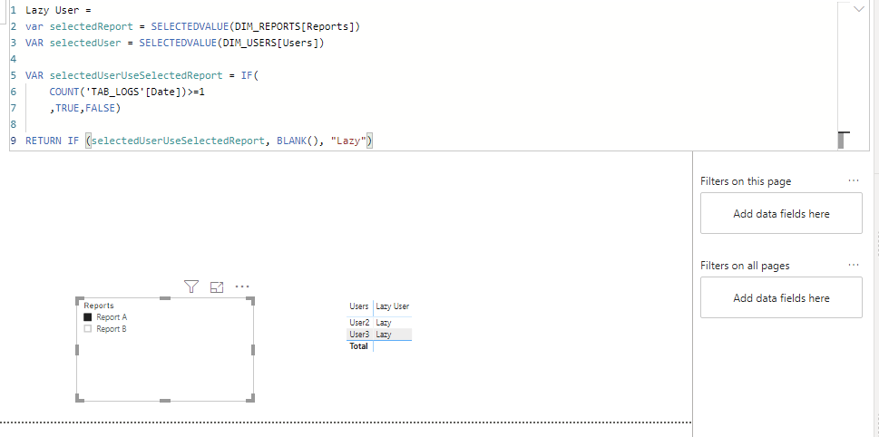 Solved: Not Selected Value Table - Microsoft Fabric Community