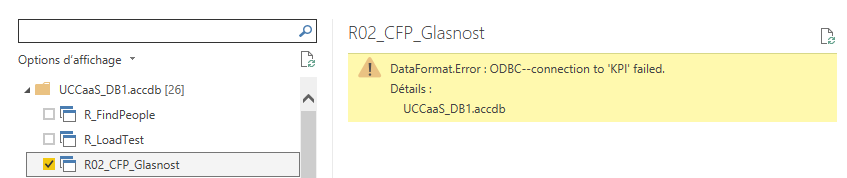 problem with query and ODBC - Microsoft Fabric Community