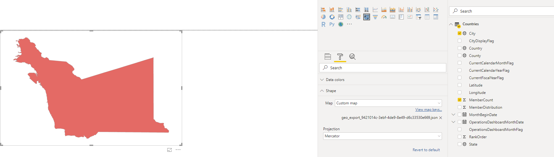 Shape Map doesn't recognize my city names - Microsoft Fabric Community
