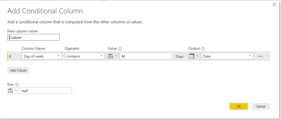 Solved: How to Group Dates to create a 'Week Start' column - Microsoft ...