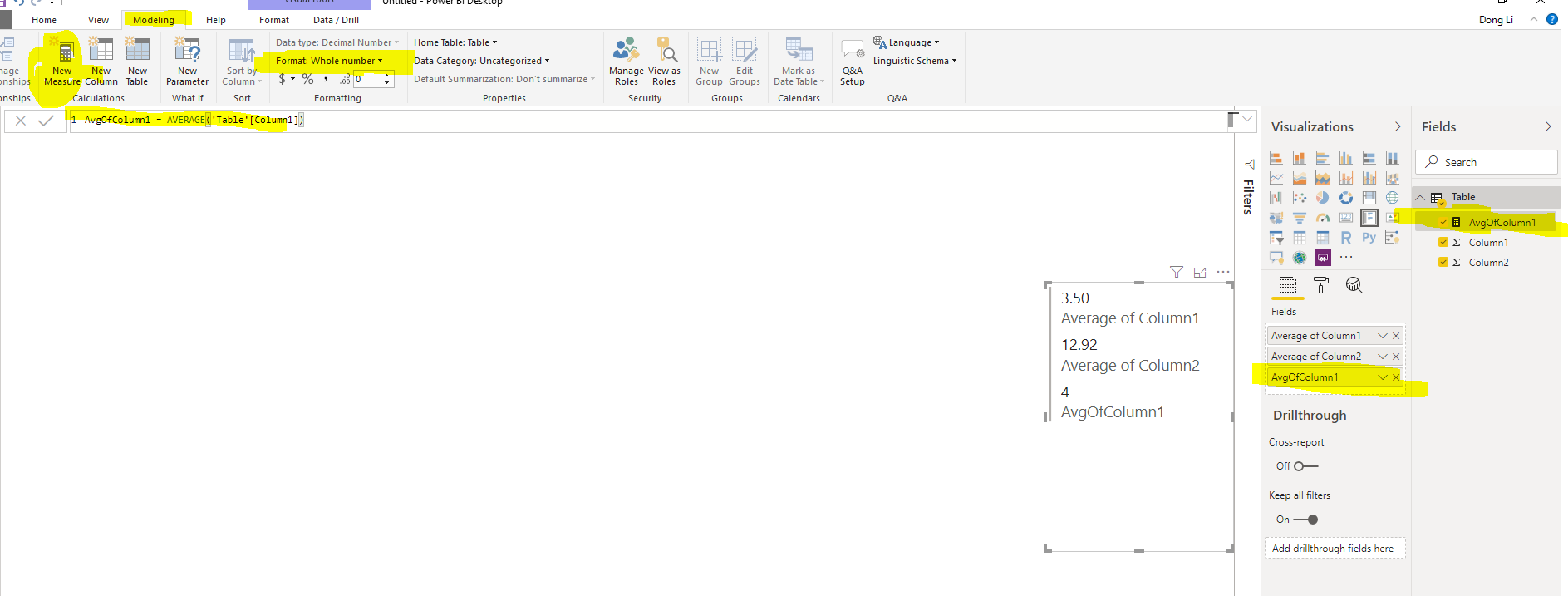 Solved: Re: decimals showing in multi row card - Microsoft Fabric Community