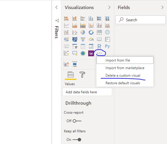 Remove custom visual item bug - Microsoft Fabric Community