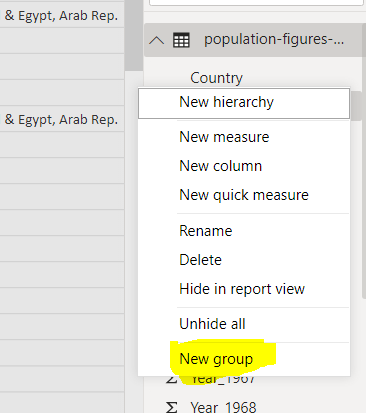 Re: "new" group function is greyed out - Microsoft Fabric Community