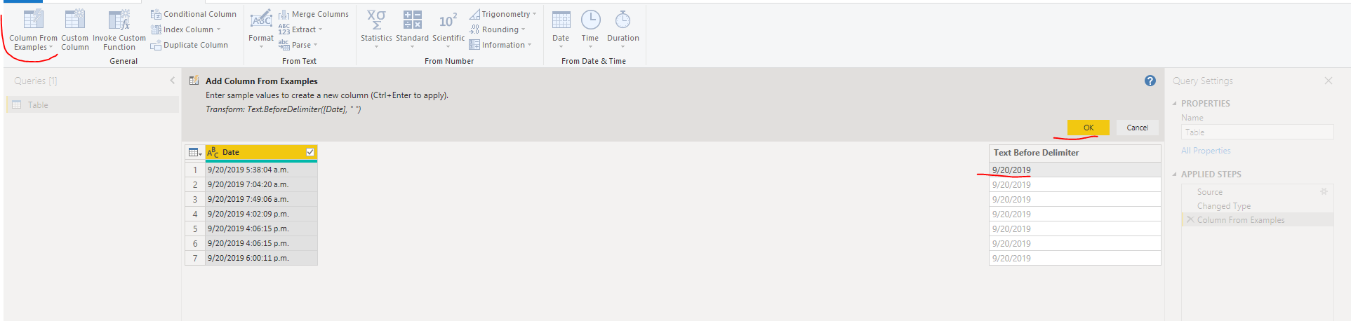 Solved: Seperate date and time - Microsoft Fabric Community