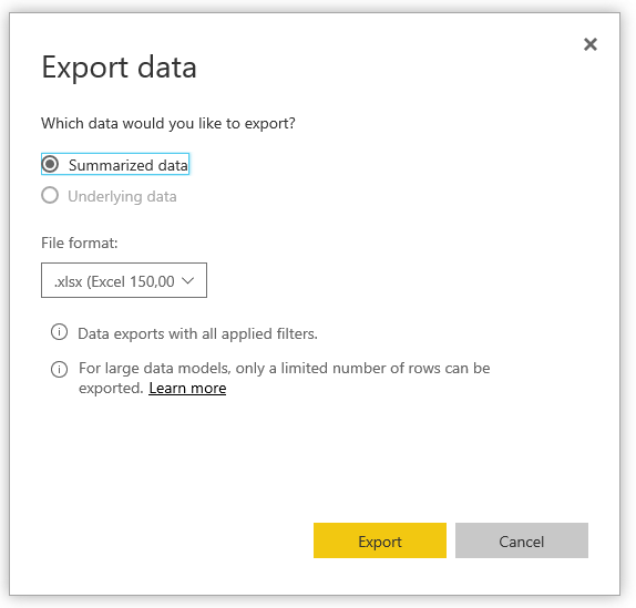 Solved: Re: Exporting Data - Microsoft Fabric Community