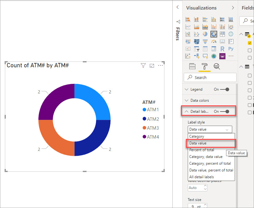 Solved: hhow to show count value in chart - Microsoft Fabric Community