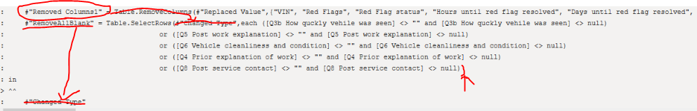 Solved: remove rows where not all columns are blank - Microsoft Fabric ...