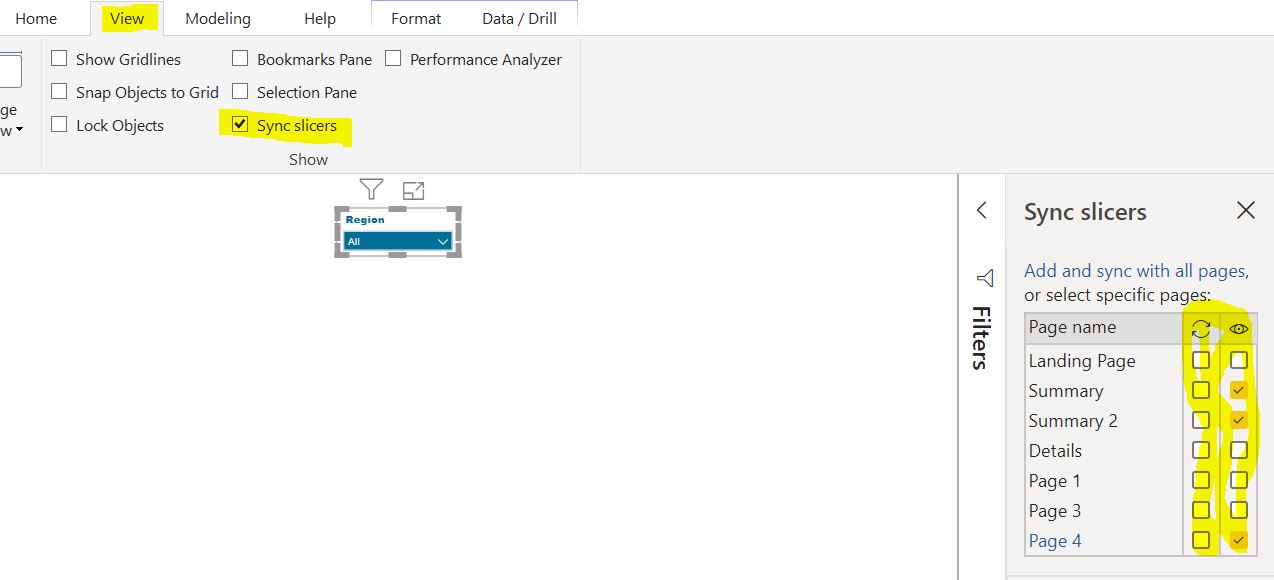 Solved: Sync filters across tabs in new filter pane - Microsoft Fabric ...