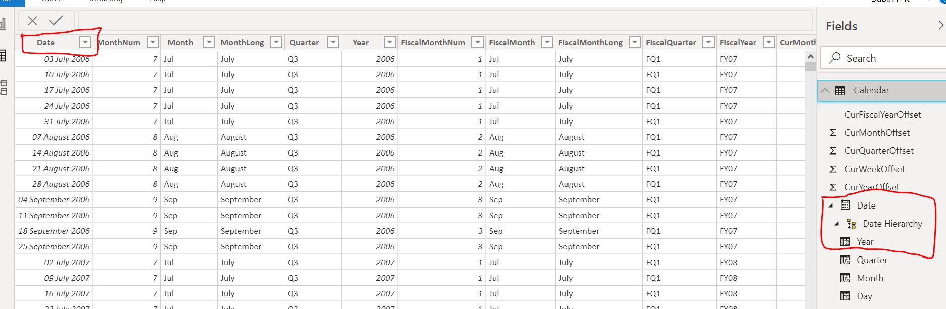 Solved: How to find total headcount value from 2006 year t ...