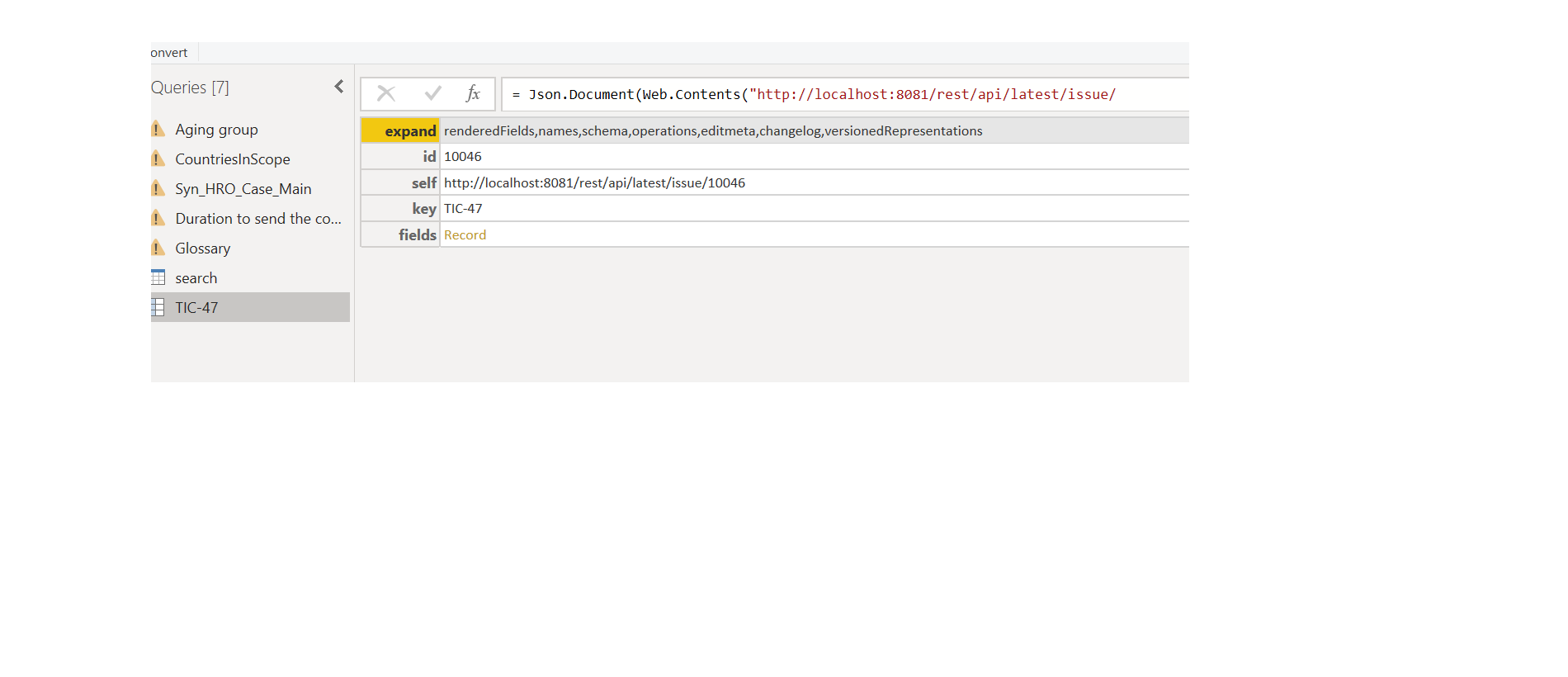 power bi web api jira connectivity - Microsoft Fabric Community