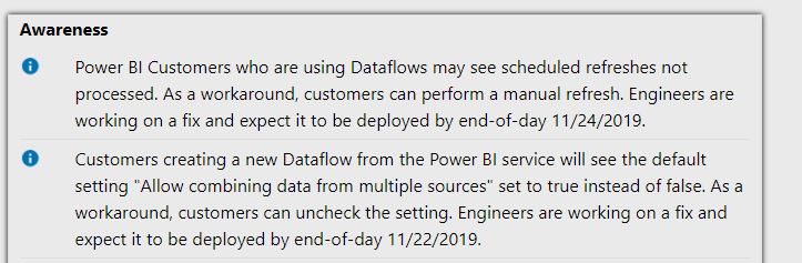 Solved: Dataflow not available to import in Power Bi Deskt ...