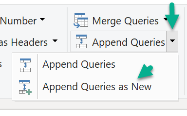 Solved: Append Queries do now show in the Query Pane. - Microsoft ...